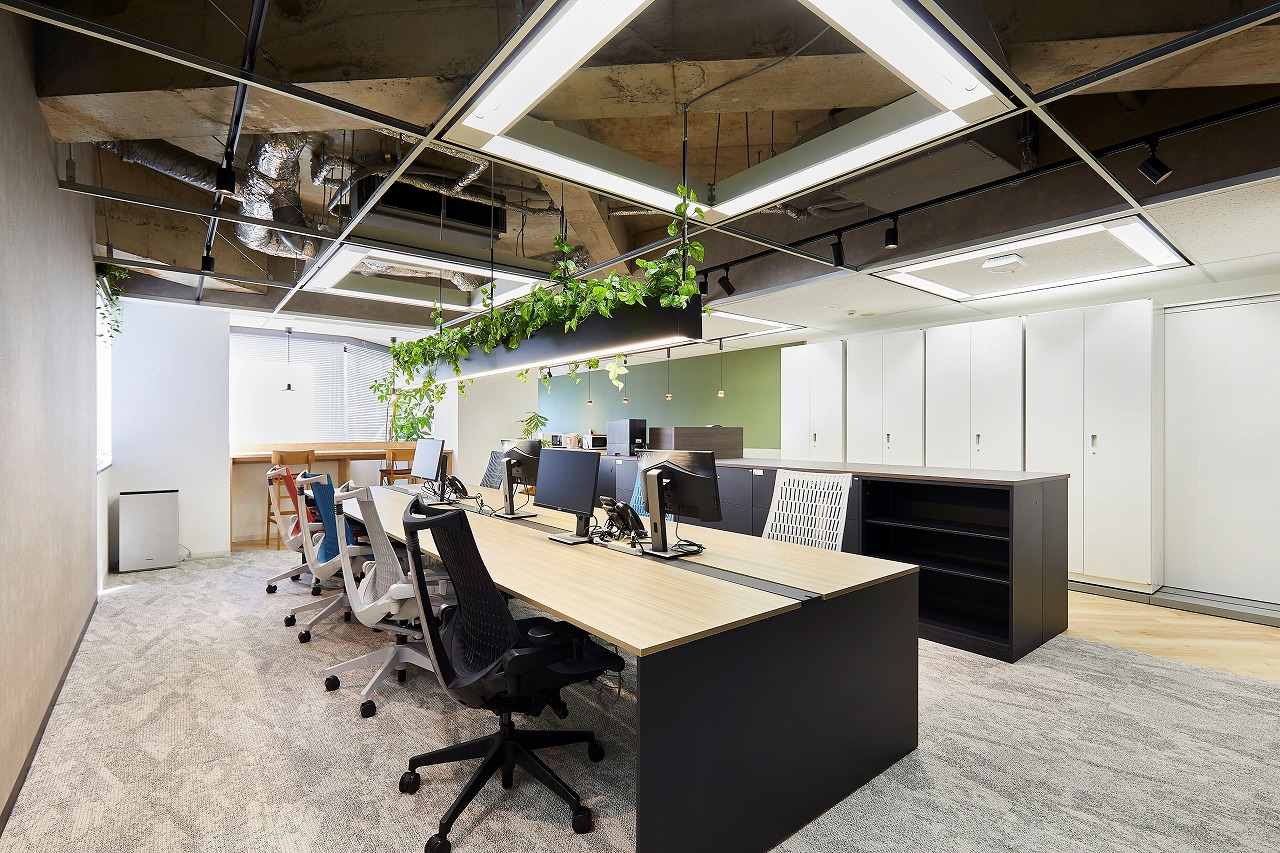 オフィスリノベーションの事例写真