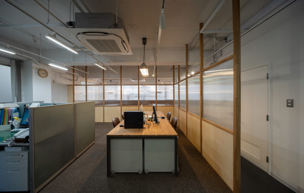 オフィスリノベーションの事例写真