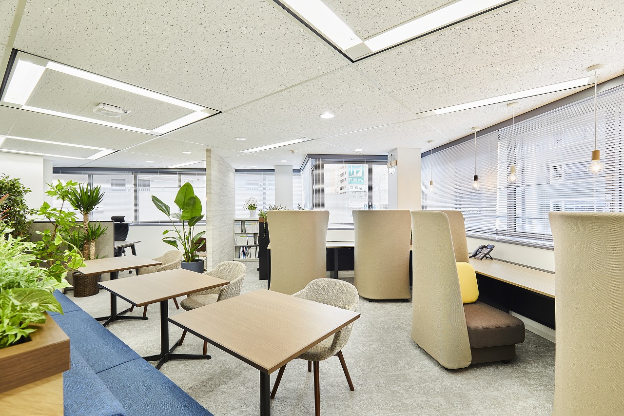 オフィスリノベーションの事例写真