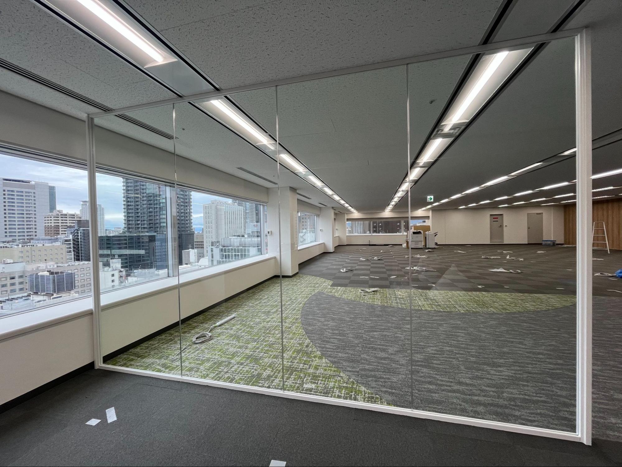 パーティション工事の事例写真