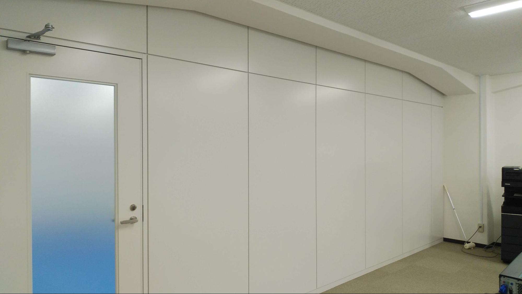 パーティション工事の事例写真