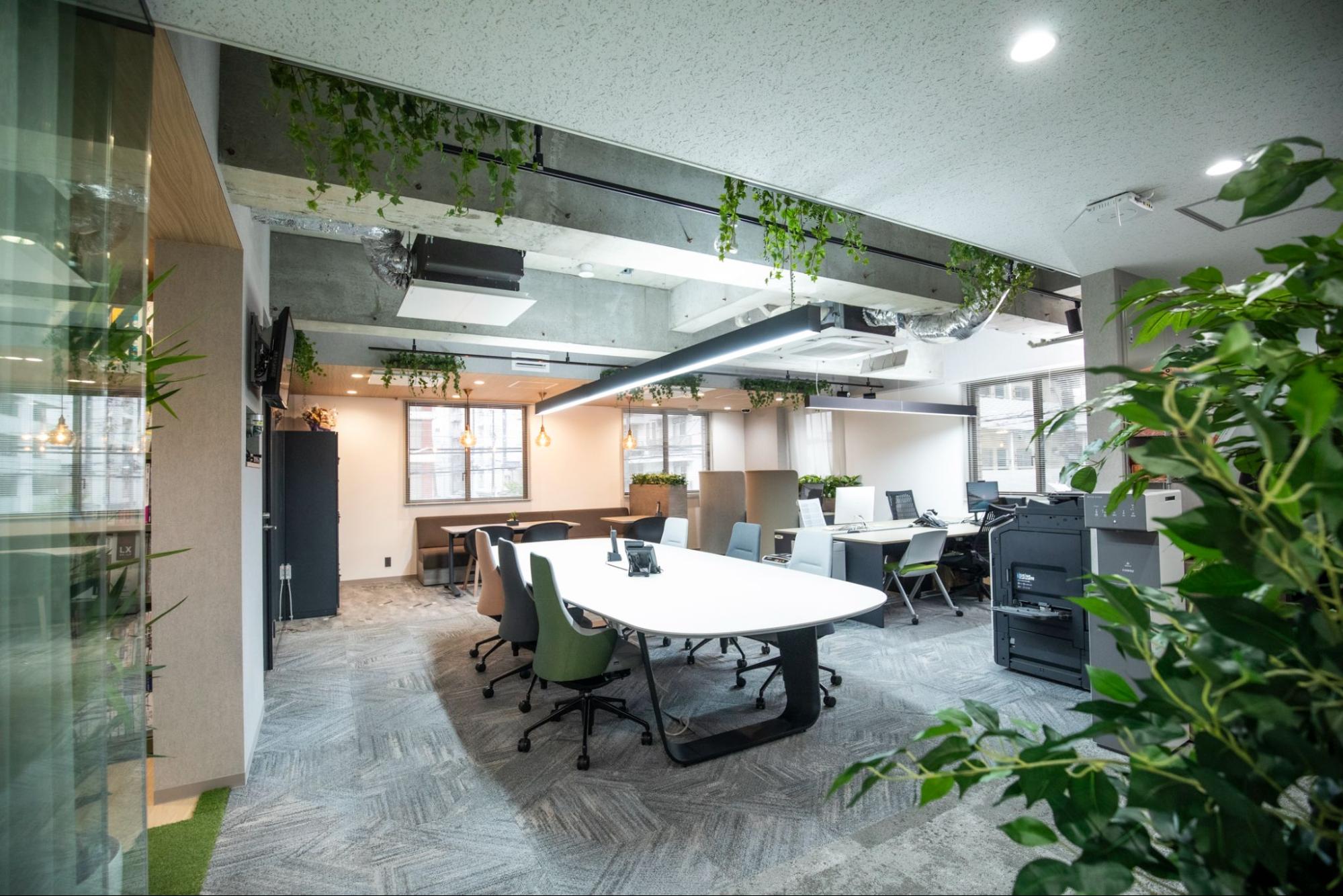 バイオフィリックデザインで創造性を高める増床事例