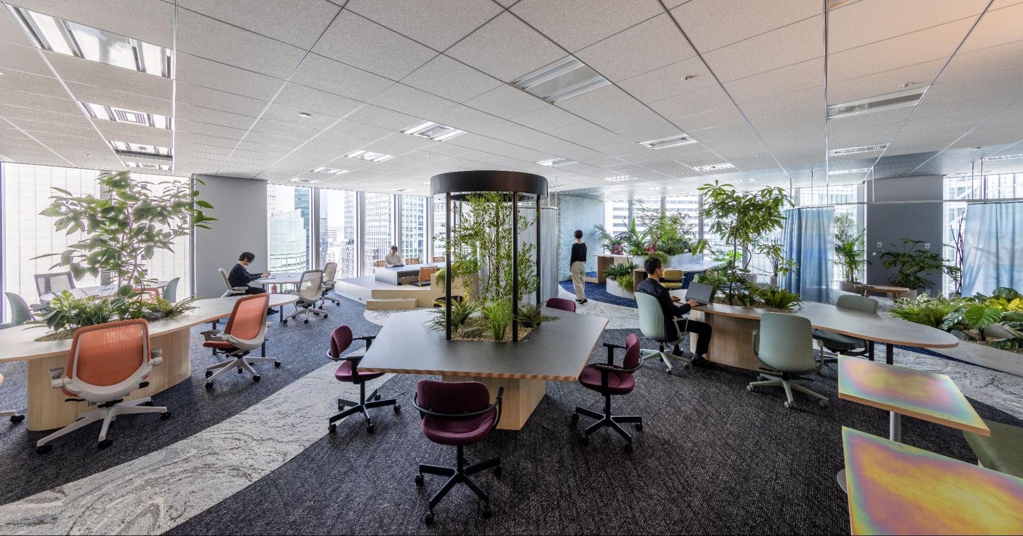 オフィスの改修工事についての説明